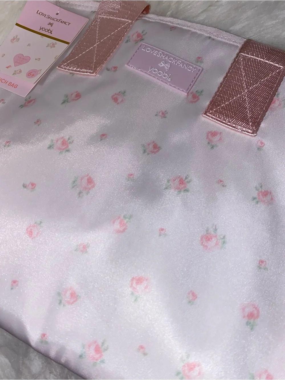 LoveShackFancy x Target - Yoobi Lunch Tote Bag New
